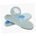 Healeved Plantar Fasciitis Insoles - Breathable Sports Shoe Inserts for Foot Support - Grey, Size 1 (1 Pair) - Buy Online on GoSupps.com