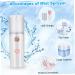 Face Mist Steamer 27ml Facial Handy Sprayer Hydrating Mister USB Rechargeable for Skin Care White - Buy Online on GoSupps.com