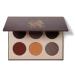 Juvia's Place Tan  Auburn  Rich Dark Chocolate Eyeshadow Palette - Professional Eye Makeup  Pigmented Eyeshadow Palette  Makeup Palette for Eye Color & Shine  Pressed Eyeshadow Cosmetics  Shades of 6 Dark Chocolates