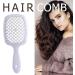 Comb Fluffy Shaped Comb Mesh Comb Wide Tooth Air Cushion Comb Massage Hair Brush Styling Tool Wide Tooth Comb (Color : White Green) - Buy Online on GoSupps.com