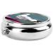 Cute Seagull Portable Metal Pill Box - Round Mini 3-Compartment Organizer for Small Pills - Travel Essential - Buy Online on GoSupps.com