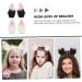FOYTOKI 2 Pairs Simulated Bunny Ear Hair Clip Bunny Ears Hair Accessories Bunny Hair Clip Party Hair Clips for Adults Ear Hair Clips for Women Hair Clips Halloween Bunny Ears Barrette - Buy Online on GoSupps.com