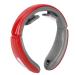 Intelligent neck massager with heat heating pulse neck massager 6 modes 9 strength reduces tiredness intelligent TENS-neck massager red for relieving muscle pain