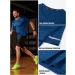 KEFITEVD Men's Functional Sports T-Shirt - Breathable Quick-Drying Fitness Tee - Round Neck Training Shirt in Blue (3XL) - International Shipping Available - Buy Online on GoSupps.com