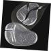 GLEAVI 12 Pairs Forefoot Slipper Pads - Clear Gel Toe Protectors for Women | Comfort Insoles for Heels & Sandals | Foot Protection & Pain Relief - Buy Online on GoSupps.com