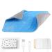 Buy Sky Blue Electric Heating Pad - Waterproof Washable 5V USB Constant Temperature | Lightweight Desk Heating Pad for International Shipping - Buy Online on GoSupps.com