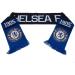 Chelsea FC Official Blue Black White Jacquard Scarf - 5ft Long - Buy Online on GoSupps.com