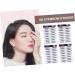 Beavorty 8 Pcs Eyebrow Stickers 6d Hair- Eyebrows Stickers Black Makeup Eyebrow Stencils Tool 3 Proof - Buy Online on GoSupps.com
