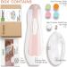 Haakaa Electric Baby Nail Trimmer Kit - 6 Grinding Heads, LED Light, Pink - Buy Online on GoSupps.com
