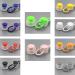 Rhsemi 100pcs Plastic Round Cord Locks Toggle Hole Spring Stop Fastener Spring Fastener Cord Lock Hole Round Toggle End for Backpacks Lanyard Clothes Shoes DIY Handmade(10 Colour) - Buy Online on GoSupps.com