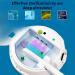 Portable UV Toothbrush Sterilizer Holder - Deep Disinfection Organizer for Travel & Family - Fits All Toothbrush Types - White - Buy Online on GoSupps.com
