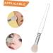 PLAFOPE Wool Makeup Brush Blush Brush Powder Makeup Blush for Makeup Make up Makeup Brush for Women Face Powder Brush Small Powder Brush Loose Powder Brush Cosmetic Plastic Handle 17.50X3.00X2.50CM As Shown - Buy Online on GoSupps.com