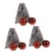 Magiclulu 3 sentences Handball massage ball wellness gifts health balls balls for health exercises hand massage device wooden ball marble scrollrad baby roll the ball