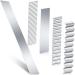 Flexible Polymer Clay Cutters Clay Slicer Blade Carbon Steel Blade Clay Cutter Blade Polymer Clay Cutting Slicing Tools for Clay DIY Shaping Modelling Slicing Sculpting  Straight and Wave (5)