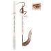 Eyebrow Gel & Pencil 2-in-1 Brown Waterproof Liquid Eyebrow Pen Long Lasting Tinted Brow Gel Smudge-proof Strong Hold Thickening Eyebrow Mascara Tint Pen Brow Fast Sculpt Lift Snatch Brow Pencil