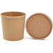 Juvale 50 Pack 12 oz To Go Soup Containers with Lids - Disposable Paper Bowls (Brown) - Buy Online on GoSupps.com