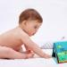 Kumprohu Tummy Time Floor Mirror - Crinkle Cloth Book with Teethers | Black and White Sensory Toys for Infants | High Contrast Developmental Infant Toy - Buy Online on GoSupps.com