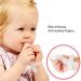 Silicone Baby Teeth Toys - Adjustable Nail-Bite Prevention & Finger Protection for Infants - High Toughness Suction - Yellow - Buy Online on GoSupps.com