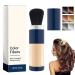 Supersize Color Fibers with Refill Set Colored Hair Thickener Hair Fibers for Men Women Temporary Hair Color for Root Touchup with Hair Thickening Powder Hair Fiber Powder (Gold)