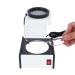 Lentil-stress tester optical polariscop multifocal testing stretch knife measuring device for optical lentils polarizers glasses