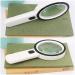 Magnifying Glass Reading LED Magnifying Glass Illuminated Large Portable Large Handheld magnifiers Used for Books Newspapers Maps Coins - Buy Online on GoSupps.com
