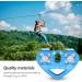 Alomejor Climbing Pulley 30KN | Outdoor Double Axle Heart-shaped Tandem Pulley Cart (Blue) - Ideal for Rock Climbing & Rope Work - Buy Online on GoSupps.com