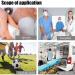 Portable Emergency Stretcher Thicken Aluminium Foldable Stretcher for Patient Transport Two Fold Emergency Stretcher - Buy Online on GoSupps.com