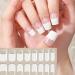 16 Pieces Semi Cured Gel Nail s for Women Gel Nail Sticker Long Lasting Gel Nail Wraps with Soft Glossy Gel Finish BSG0302 - Buy Online on GoSupps.com