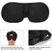 3D Sleeping Eye Mask - Premium Shade Cover for Restful Sleep | Travel Eye Patch & Blindfold Aid for Home & Office - Buy Online on GoSupps.com