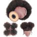 9inch Afro Kinky Curly Mannequin Head with 100% Human Hair - Ideal for Braiding and Hair Styling Practice - Buy Online on GoSupps.com