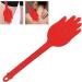 Manual Back Massage Device | Silicone Scratch Stick & Acupuncture Massager for Pain Relief - Red - Buy Online on GoSupps.com