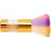 Fashionable Rhinestones Inlaid Makeup Brush Loose Powder Foundation Brush Nail Art Dust Remover for Home and Powder Room (Gold) - Buy Online on GoSupps.com