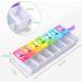 OPRET German 7-Day Pill Box - Weekly Medication Organizer with 14 Compartments & Removable Sections for Easy Use - Buy Online on GoSupps.com