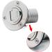 Shenghuiss 1-1/2 Stainless Steel Boat Deck Fill Kit | Gas/Water/DEO Fuel Cap | Marine Grade 316 Angled Neck | Keyless Cap | 38mm - Buy Online on GoSupps.com