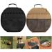 Kcvzitrds Portable Grill Pan Storage Bag Camping Cast Iron Saucepan Carry Bag Picnic Kitchen Utensils Frying Pan Baking Pan - Buy Online on GoSupps.com