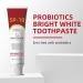 Probiotic Toothpaste 140g Whitening Reduces Yellowing Stain Removal Formula Freshens Breath Supports Gum Health Natural Wellness Toothpaste for the - Buy Online on GoSupps.com