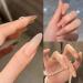 500PCS Medium Almond Shaped Clear Acrylic Nail Tips - Full Cover Press on Nails for DIY Nail Art | 10 Sizes - Buy Online on GoSupps.com