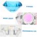 Beavorty 1Pc nail art crystal cup diamond dappen dish liquid powder dappen dish Crystal Dappen Dish Dappen Dish Bowl glass containers with lids glass tumbler Acrylic cover White crystal 5.5x5.5cm Blue - Buy Online on GoSupps.com