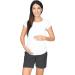 Mija Maternity Shorts Pants Trousers with Over Bump Panel - Graphite (Size 10) - Buy Online on GoSupps.com