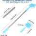 Baseboard Cleaner Tool with Handle | 5 Reusable Cleaning Pads | Adjustable Long Handle | Bathroom Microfiber Cleaning Mop - Buy Online on GoSupps.com