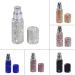 5ml & 10ml Rhinestone Perfume Spray Bottle - Refillable Travel-Friendly Makeup Perfume Container (Color: 03 - Buy Online on GoSupps.com