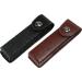 Leather Glasses Box 2pcs Portable Glasses Stereotypes Glasses Case Reading Glasses Box Snap