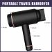 Mini Kids Cordless Hair Dryer Rechargeable Travel Hairdryer with Hot and Cold Air Low Noise Baby Small Blow Dryers Foldable Compact Blow Dryer for Home - Buy Online on GoSupps.com