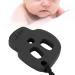 Heat- Silicone Baby Teether Effective for Soothing Infant for Reduce Stress (Black Skull teether)