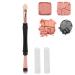 Buy Skin-Friendly Double Ended Eyeshadow Brush | Portable for Beginners | International Shipping - Buy Online on GoSupps.com