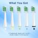 5 Pack Replacement Toothbrush Heads for Water Pik Sonic Fusion SF-01/SF-02/SF-03/SF-04 Compact with Covers - White (5 Count) - Buy Online on GoSupps.com