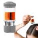 Flacon applicateur d'huile capillaire portable - Peigne de massage du cuir chevelu avec bille roulante - des nutriments - Ajustement pr cis du cuir chevelu pour la croissance des gris