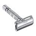 Beaupretty 2st Manualer Razier On Shave Razor Silve Butterfly Open Security Razing Face men's razor old razor Handrasier Metal Bart double -sided knife double -edged