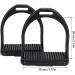 2Pcs Safety Stirrups for Saddle | Non-Slip Rubber Pad | Equestrian Sports - International Shipping Available - Buy Online on GoSupps.com