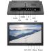 Hikity 10 Inch Portable HDMI Monitor with BNC, VGA, HDMI Inputs - Built-in Speakers for PC, CCTV, Security Camera - Remote Control - Ideal for Raspberry Pi & X-Box - Buy Online on GoSupps.com
